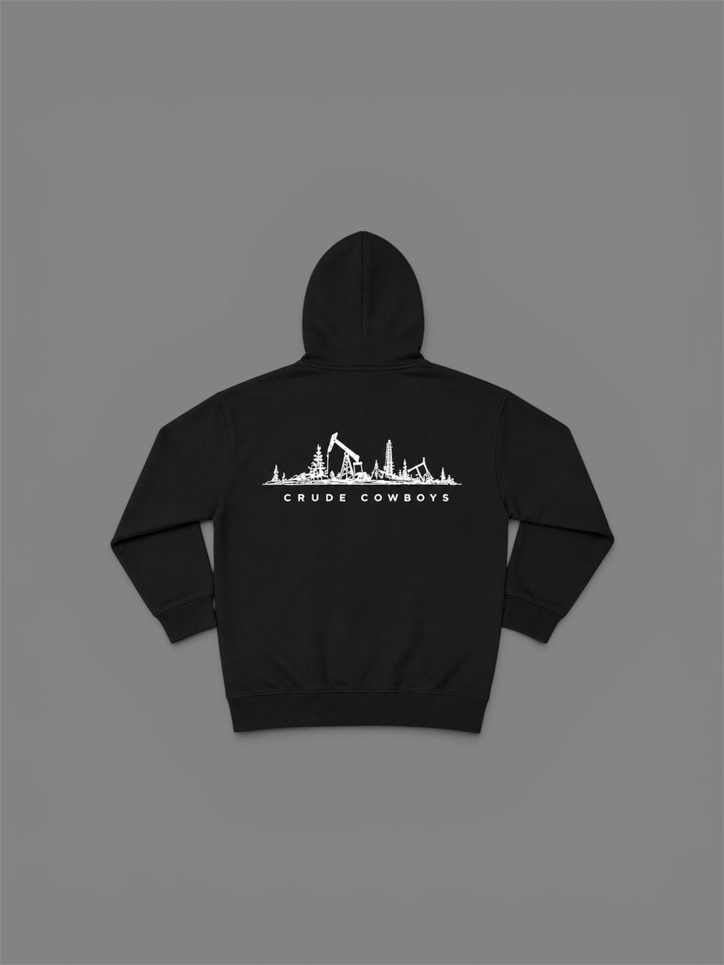 Crude Treeline Hoodie - Black