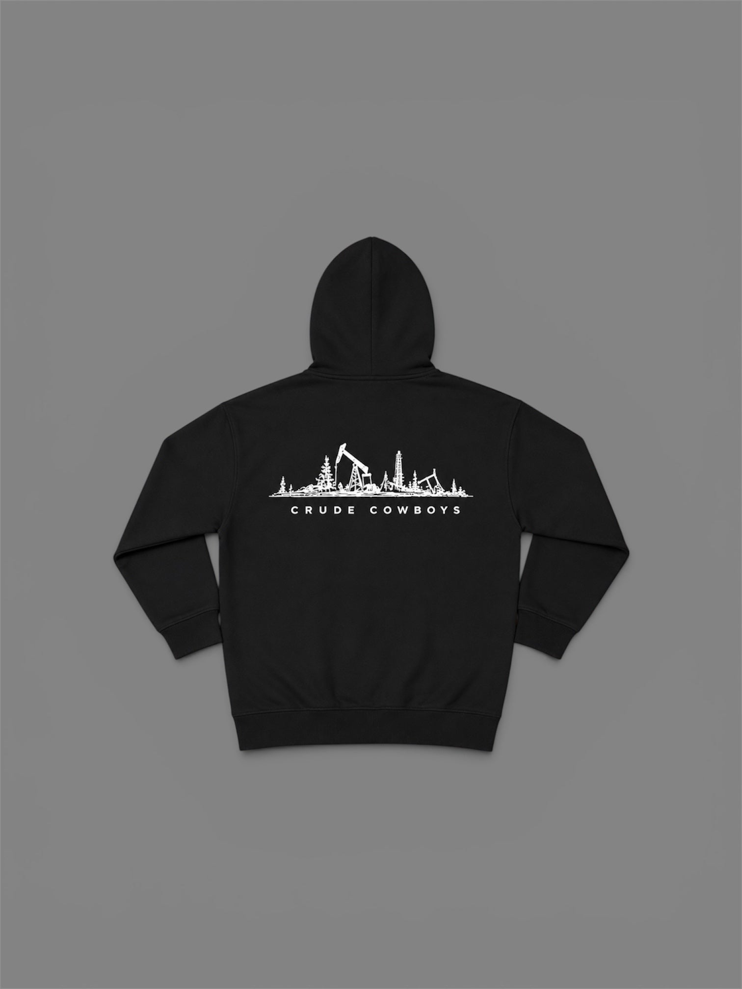 Crude Treeline Hoodie - Black