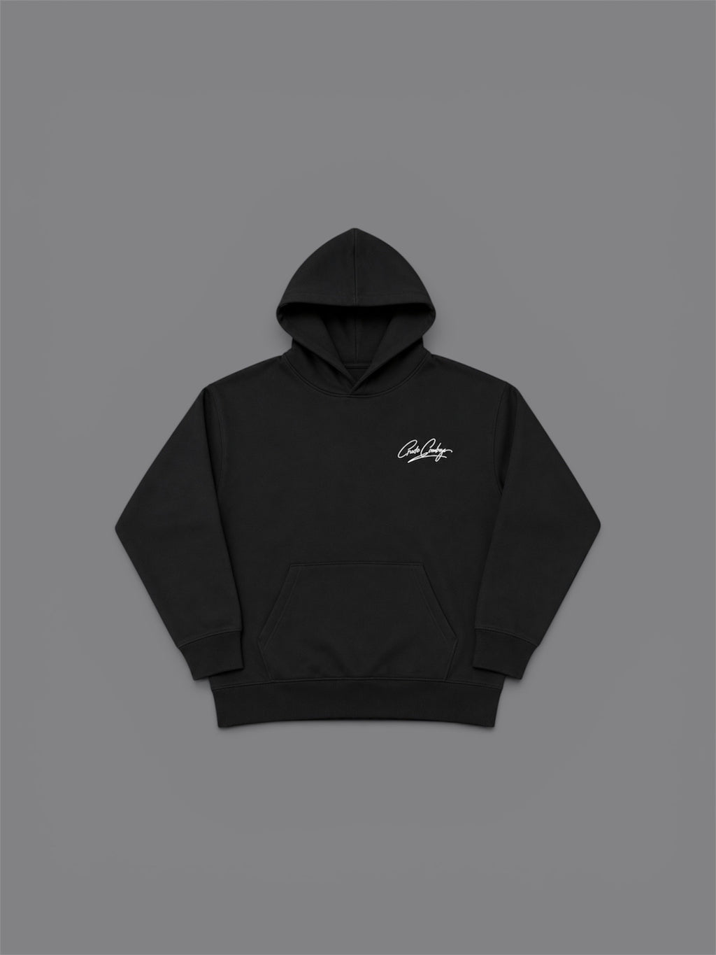 Crude Treeline Hoodie - Black