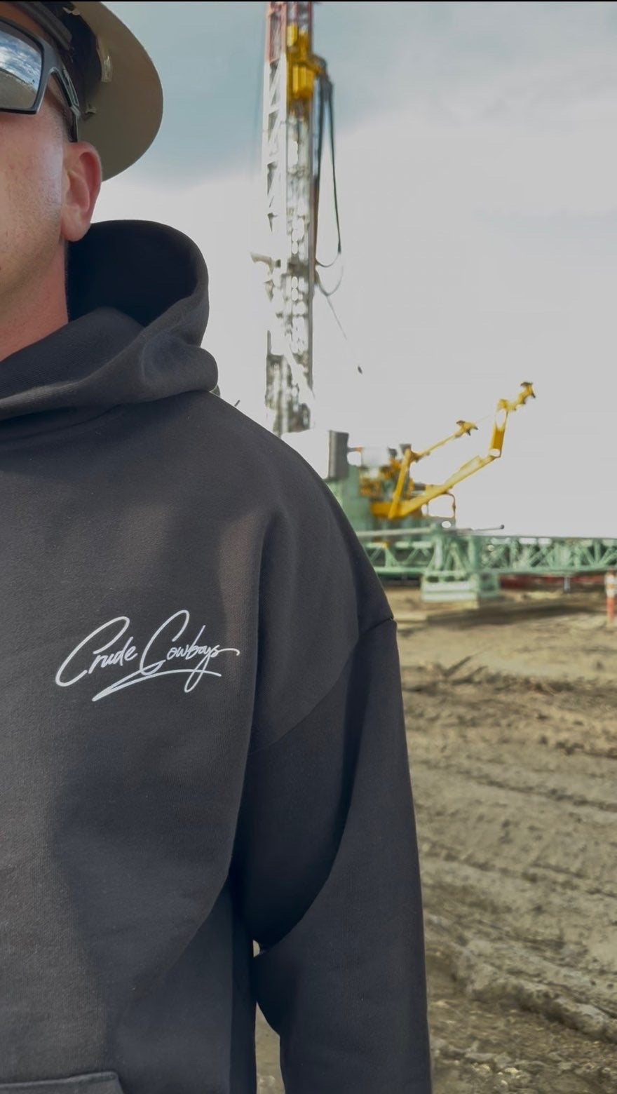 Crude Treeline Hoodie - Black