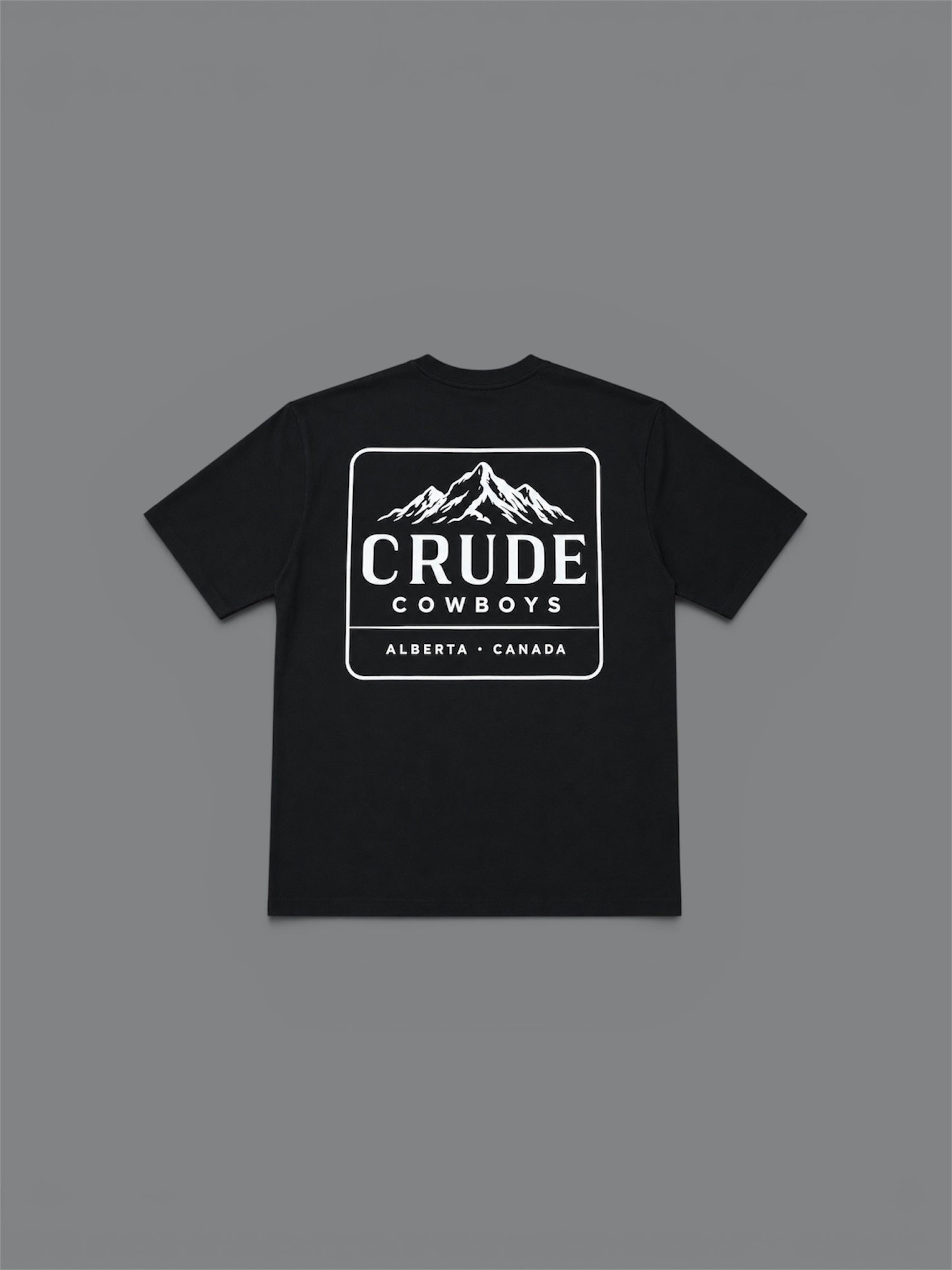Crude Mountain Tee - Black