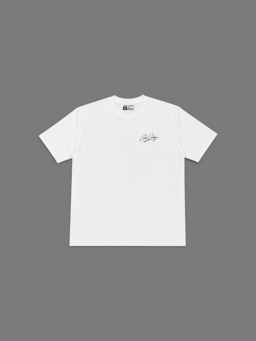 Crude Mountain Tee - White