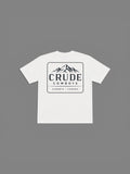 Crude Mountain Tee - White
