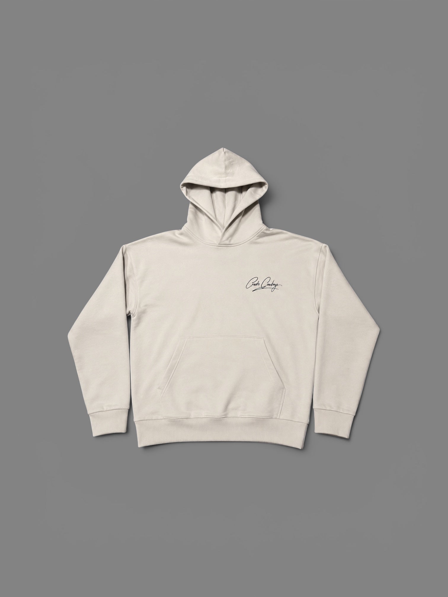 Crude Mountain Hoodie – Cream