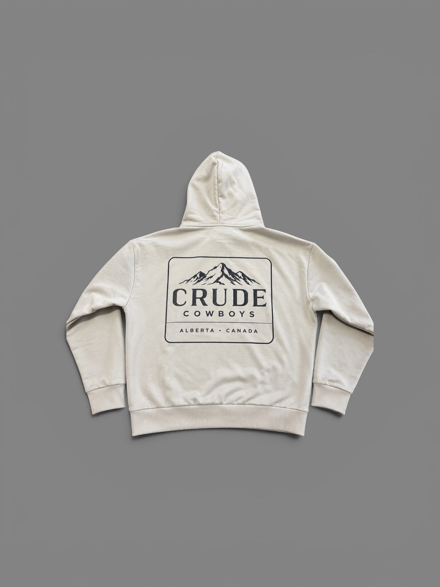 Crude Mountain Hoodie – Cream